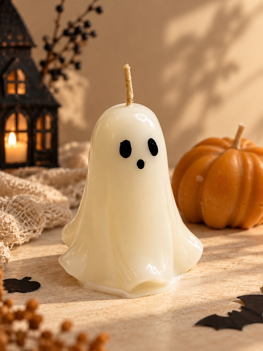 Pack Noche de Halloween · Fantasma & Calabaza