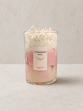 Strawberry Milk - Vela aromática artesanal