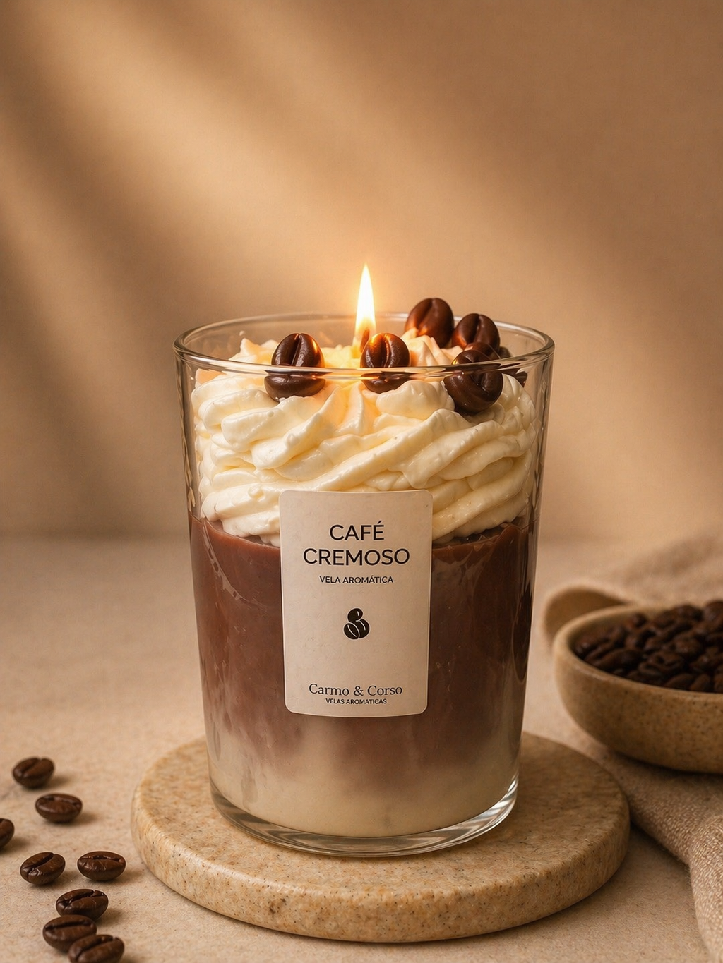 Café Cremoso • Vela aromática