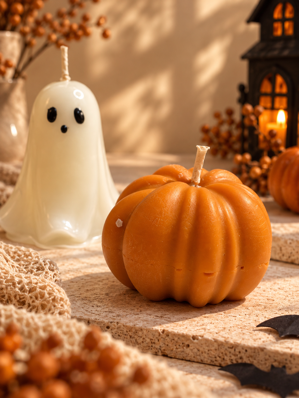 Pack Noche de Halloween · Fantasma & Calabaza