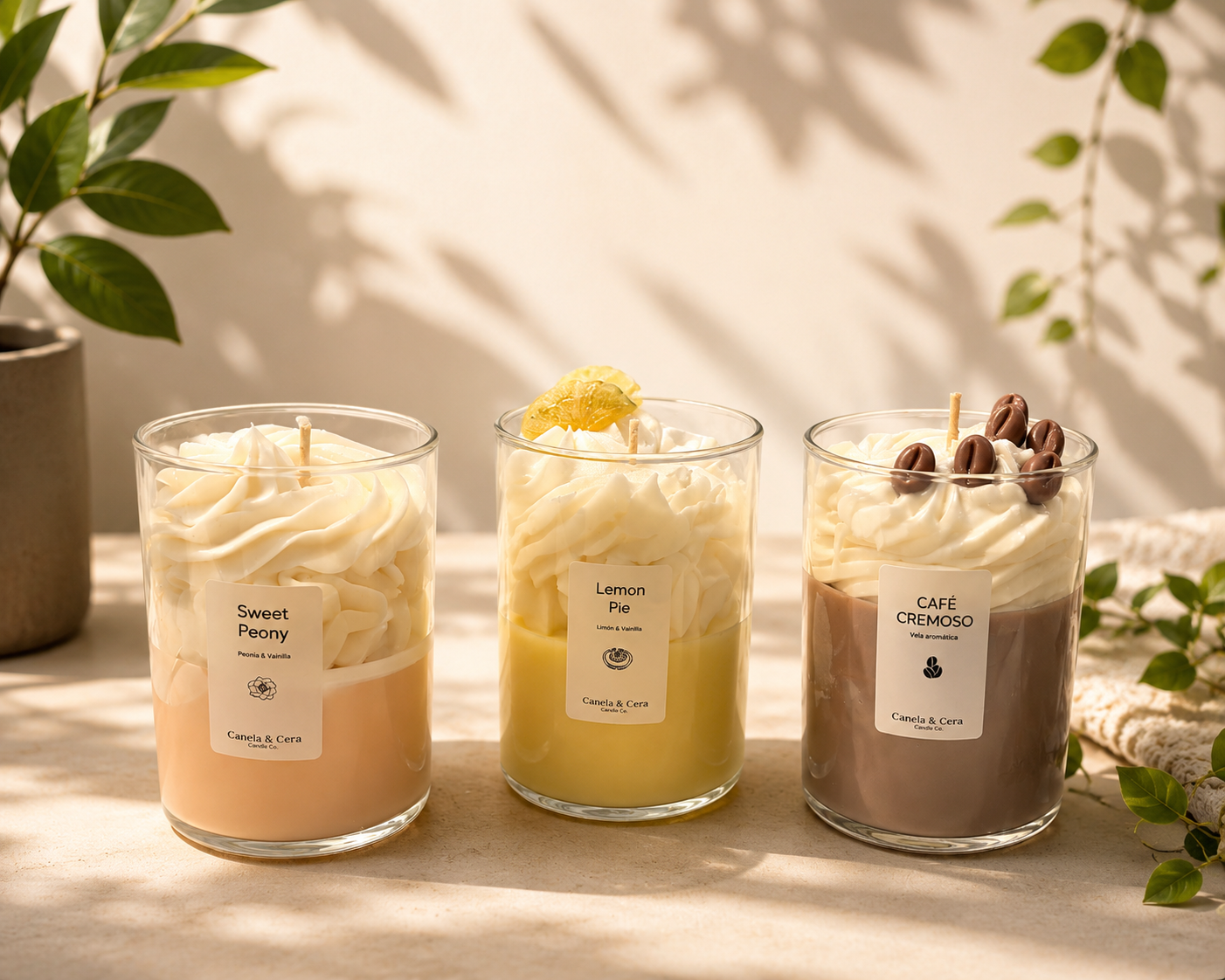 Pack 3 Velas Primavera 500 ml